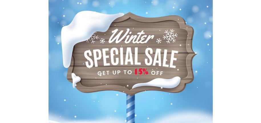 ❄️ Special Winter Sale – Up to 15% OFF on All Winter Items! ❄️